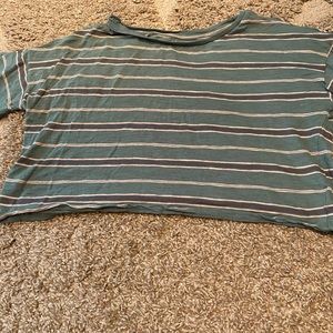 American Eagle cropped boxy tee